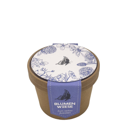 Schmetterlingswiese-Pott – Blumensamen Geschenk für mehr Artenvielfalt