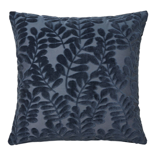 Yona Kissen Blau – 45 × 45 cm