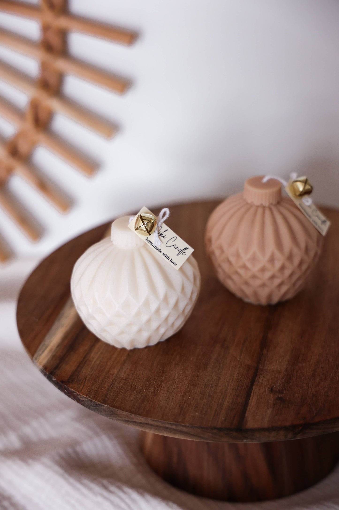 Weihnachtskugel Kerze Klassisch