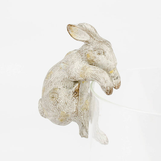 Gartentopfaufhänger Hase – niedliche Gartendeko für Blumentöpfe