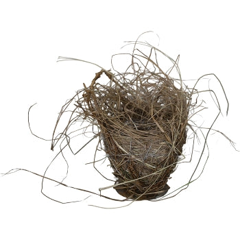 Nest-Pflanztöpfe aus Stroh – natürliche Osterdeko im 2er-Set