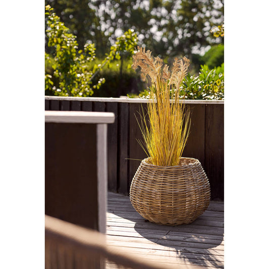 Melaka Korb – Natur | 2er-Set aus Kubu-Rattan