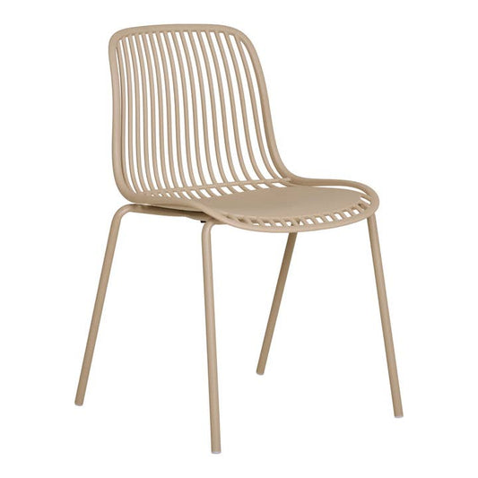 Branson Gartenstuhl. Sand. 55x46,5x82 cm
