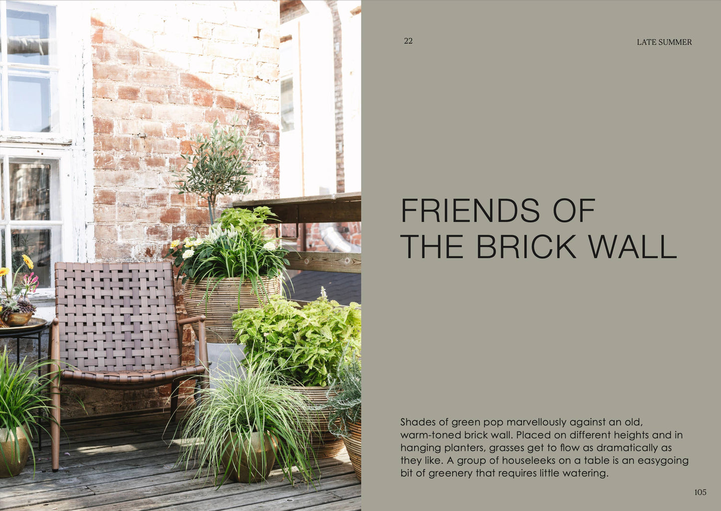 Der Topfgarten — das ganze Jahr über