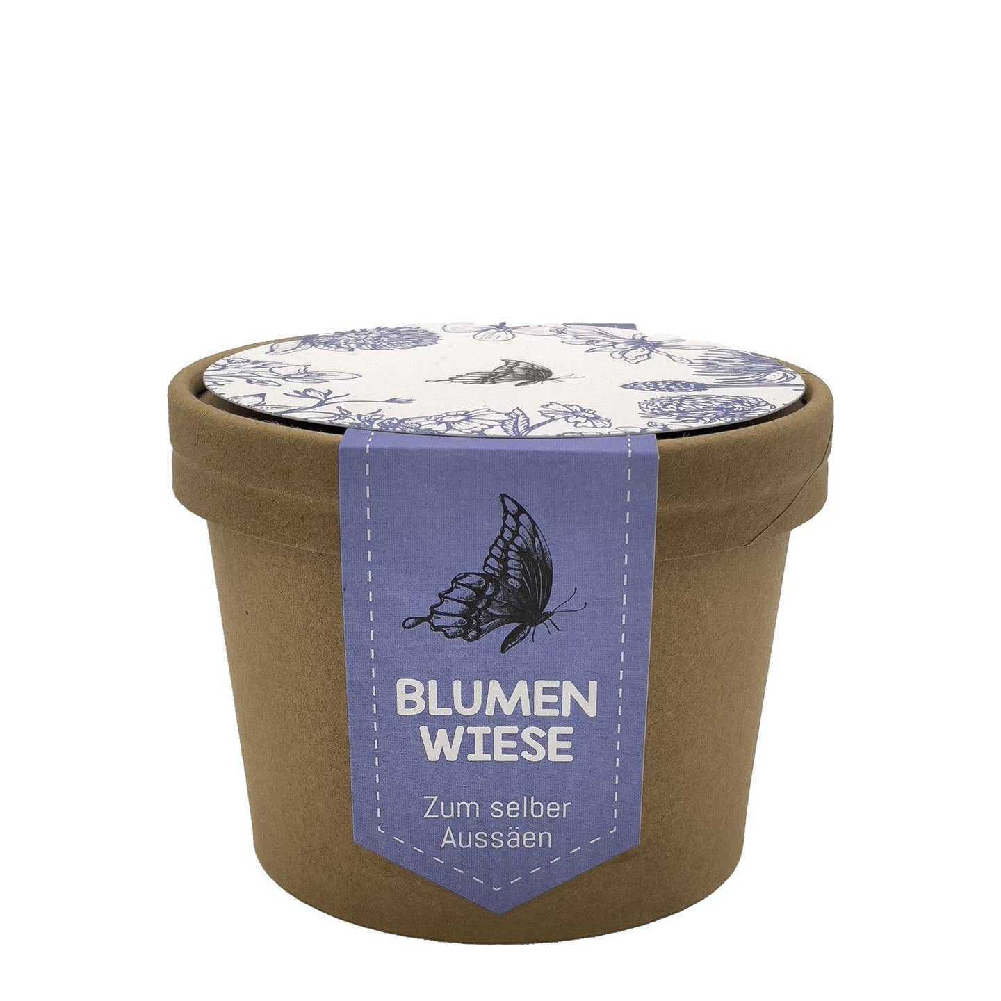 Schmetterlingswiese-Pott – Blumensamen Geschenk für mehr Artenvielfalt