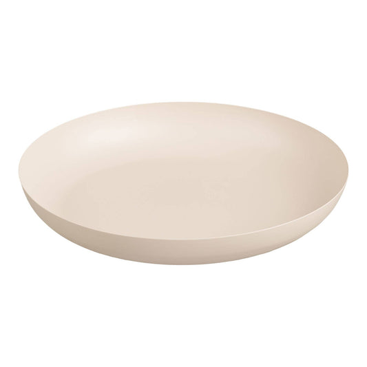 Dekoschale aus Metall, Ø 30, in Beige