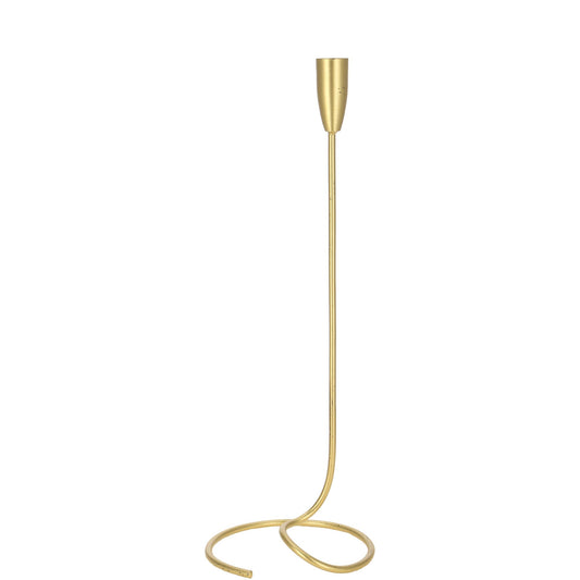 Metall-Kerzenhalter, Gold, 41 cm, für Stabkerzen
