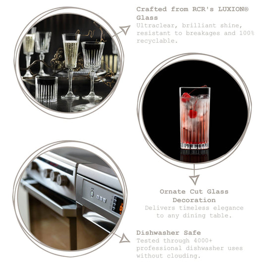 260 ml zeitloses Champagnerglas
