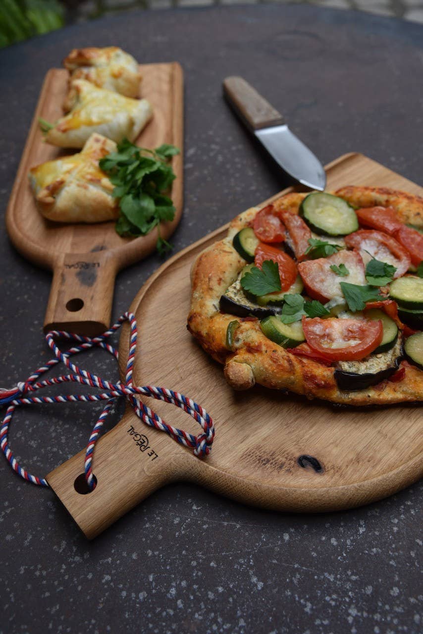 Mittleres Aperitifbrett aus französischem Eichenholz