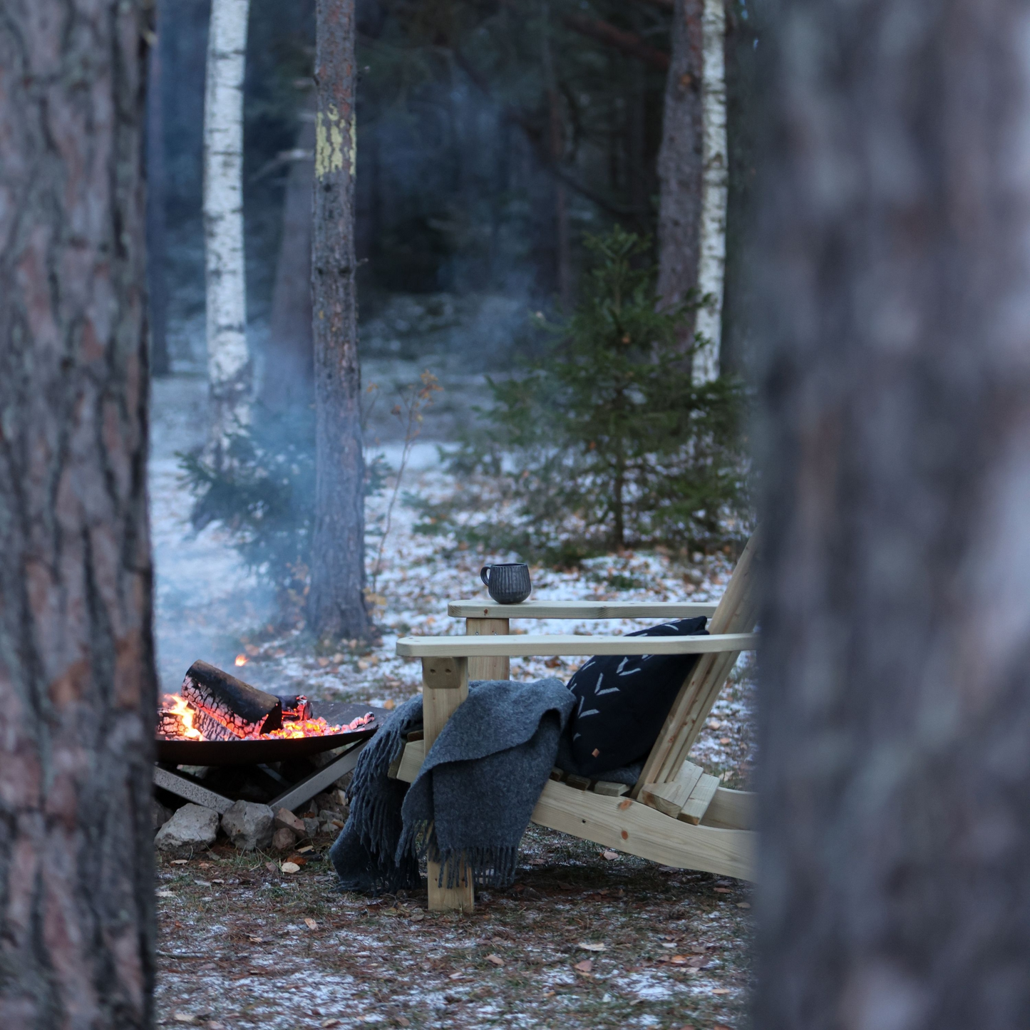Adirondack-Gartenstuhl Natur