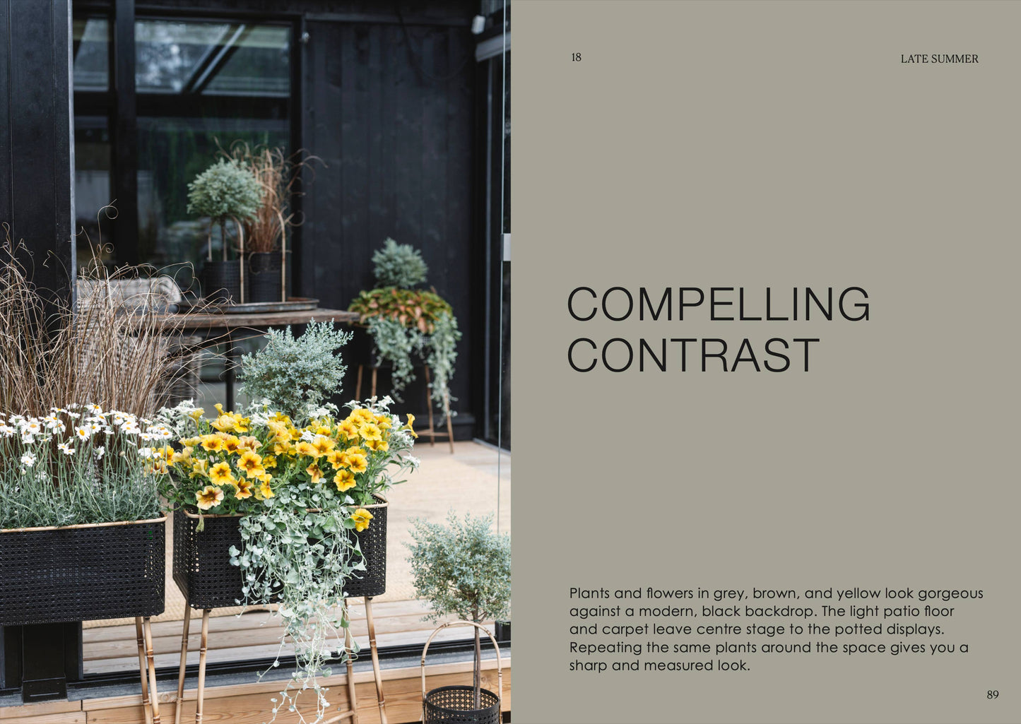 Der Topfgarten — das ganze Jahr über