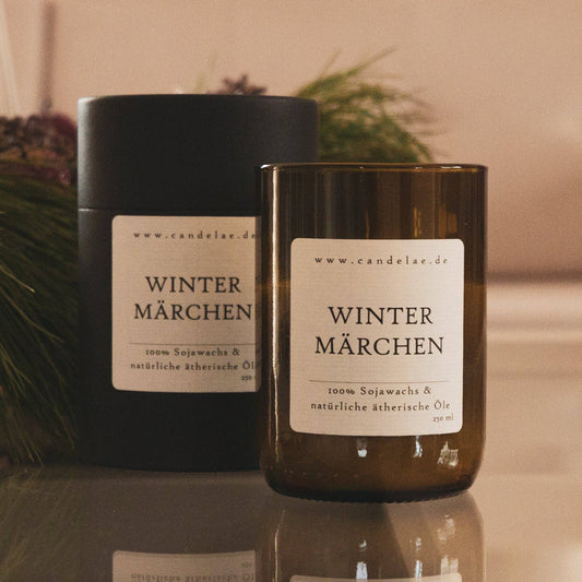 Duftkerze Wintermärchen – Magischer Duft für die kalte Jahreszeit