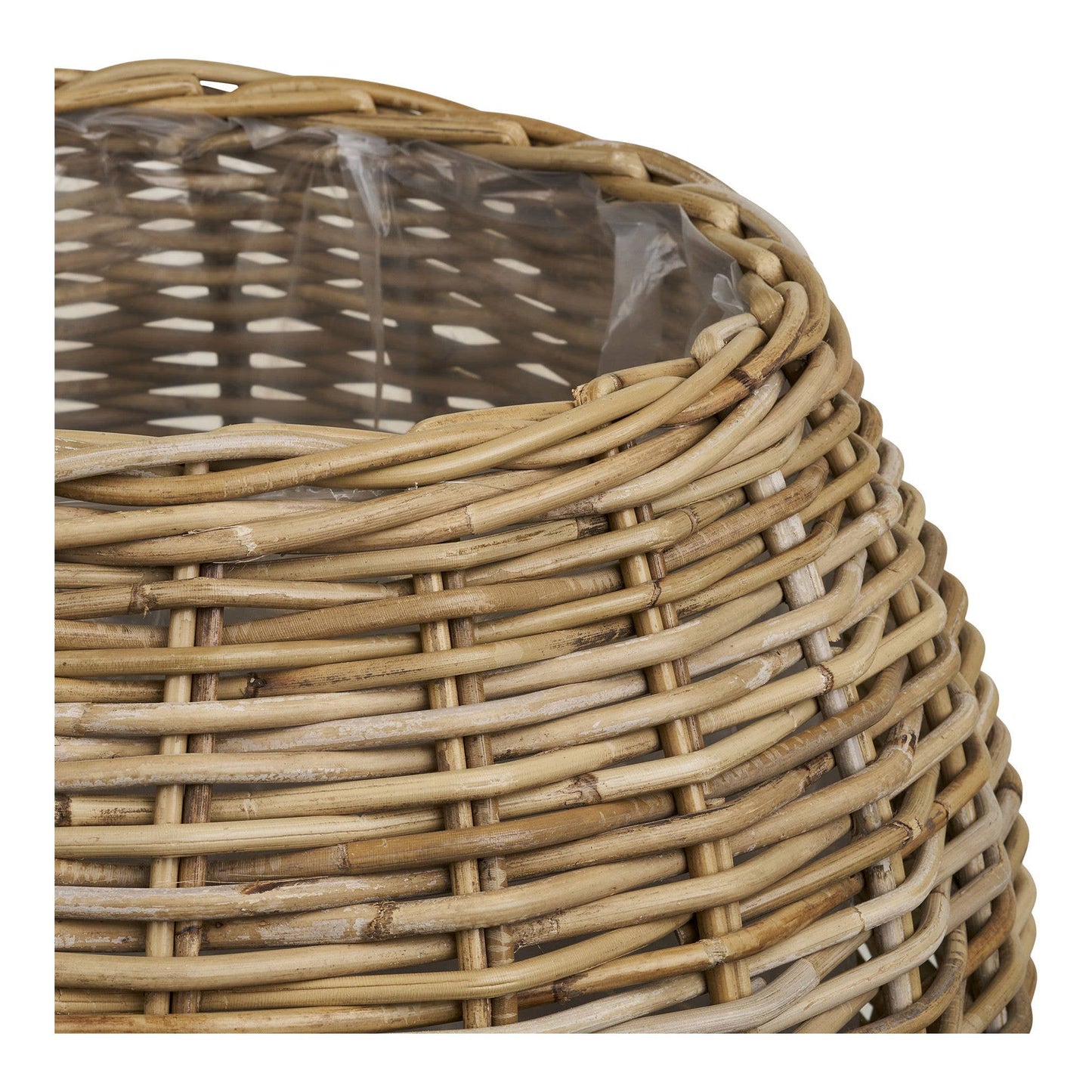 Melaka Korb – Natur | 2er-Set aus Kubu-Rattan