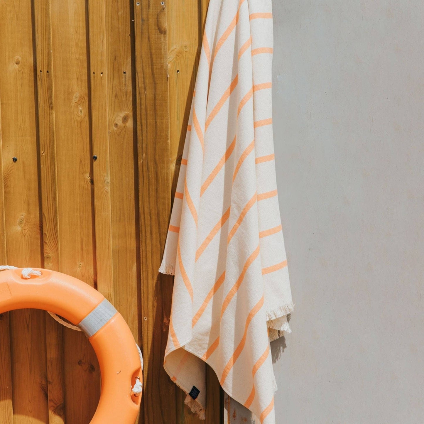 Strandtuch Orange Good-News – 100 × 180 cm