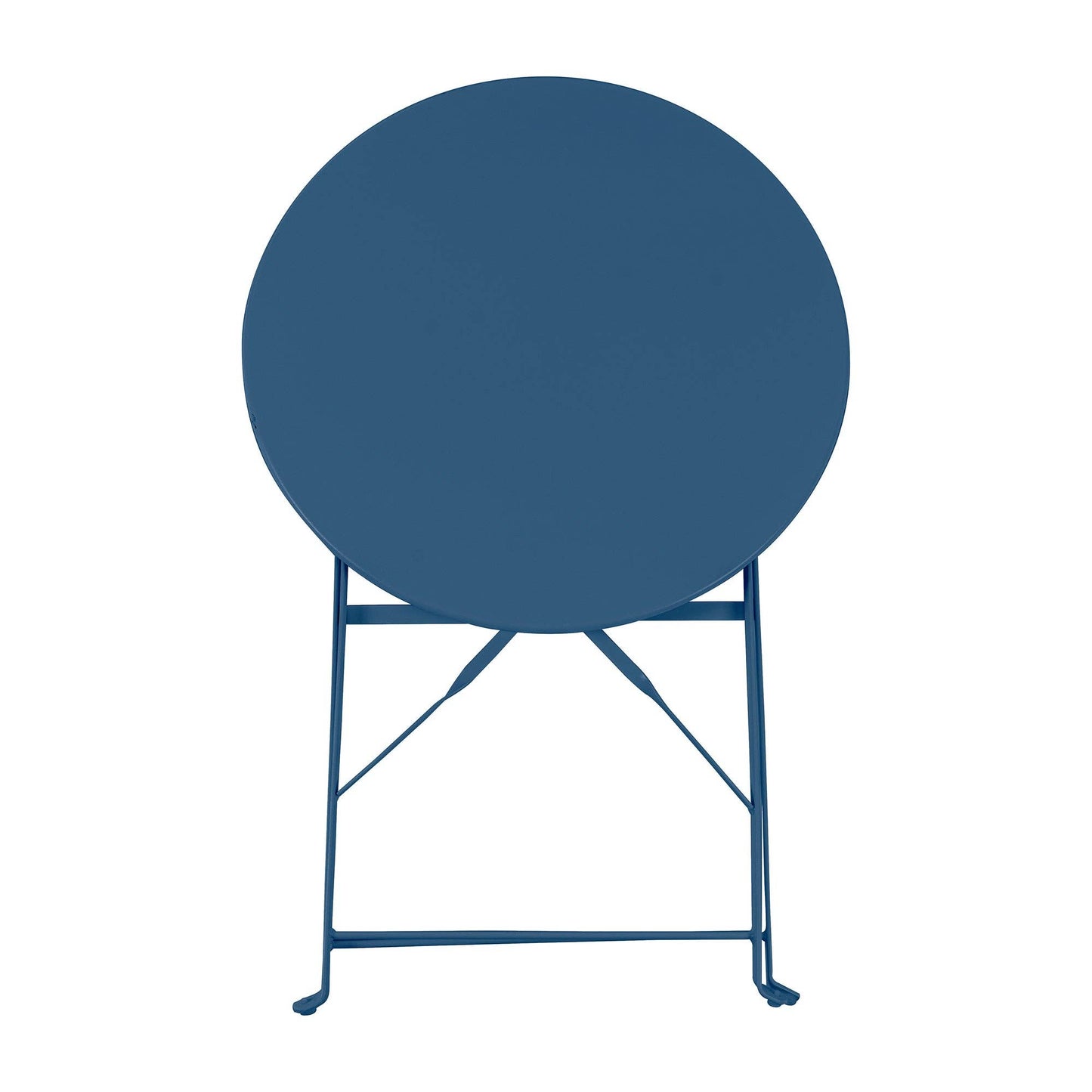 2-Sitzer Sussex Bistro-Set – rund: Marineblau