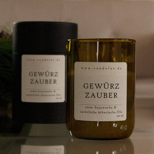 Duftkerze Gewürzzauber – Winterlicher Duft aus natürlichen Ölen