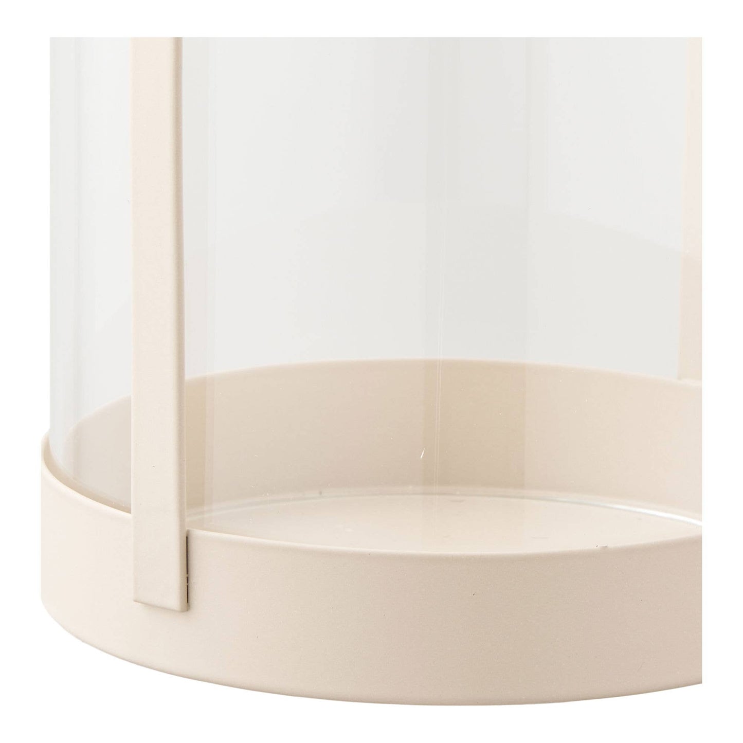 Hurrikan-Kerzenhalter - Beige