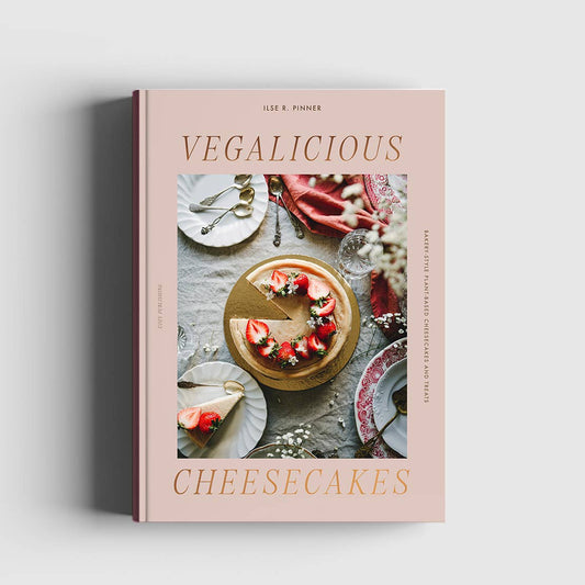 Backbuch, Vegalicious Cheesecakes, mit 80 veganen Rezepten, englischsprachige Ausgabe