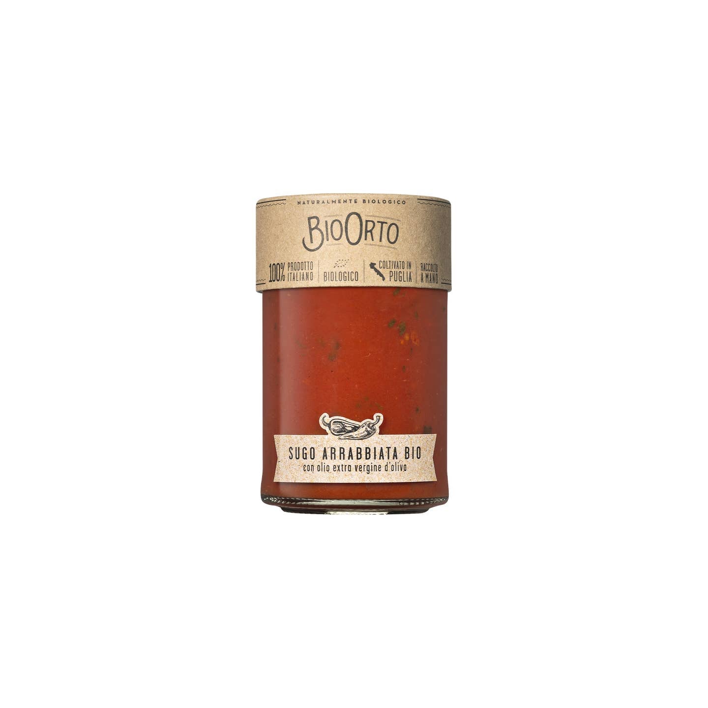Bio-Arrabbiata-Sauce – italienische Würze mit feiner Schärfe