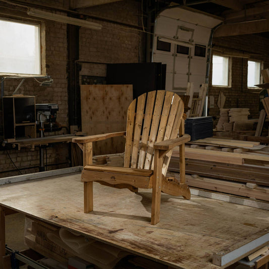 Adirondack-Gartenstuhl Braun