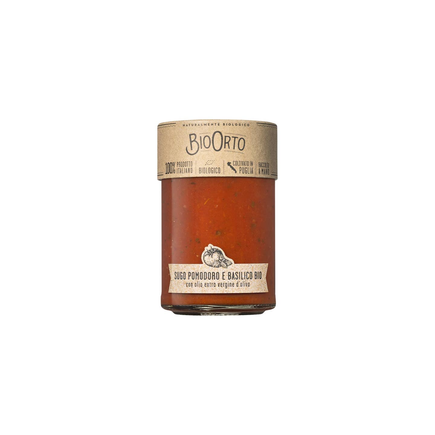 Bio-Tomaten-Basilikum-Sauce – Authentischer Geschmack aus Italien