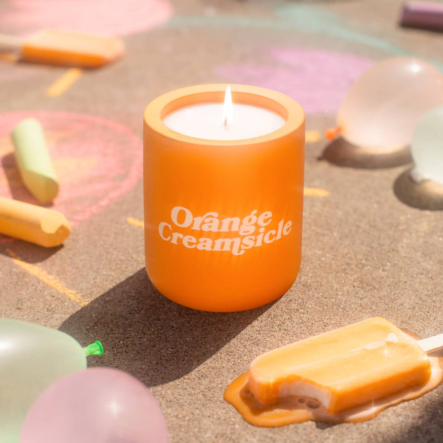 Kerze ORANGE CREAMSICLE