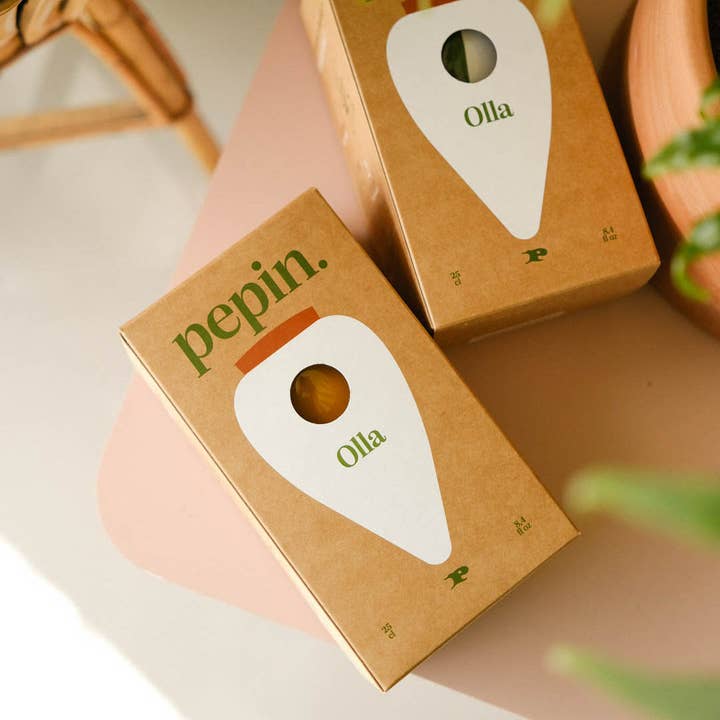 Olla – Grün, handgefertigt