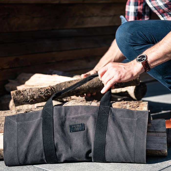 Holztasche „VOSGES“ – stilvoll & praktisch Holz transportieren