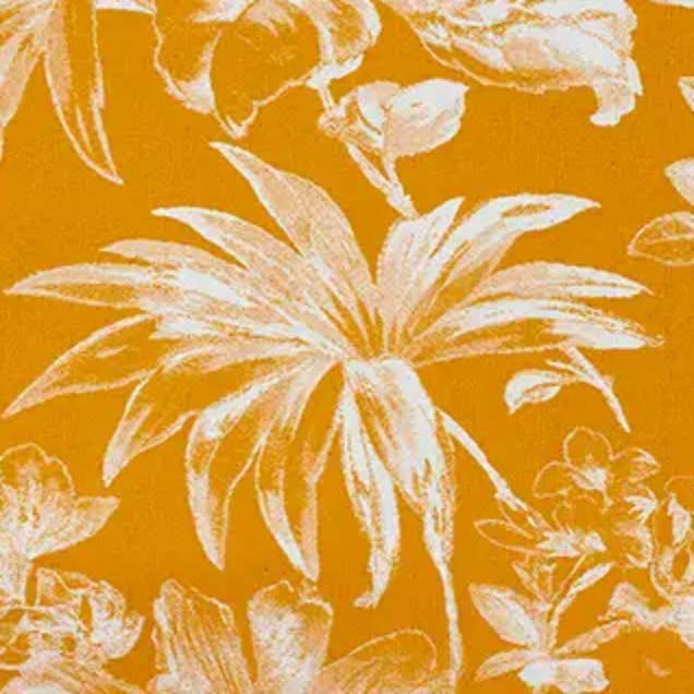 Liegestuhl – Blumenliege aus Polyester im Vintage-Design