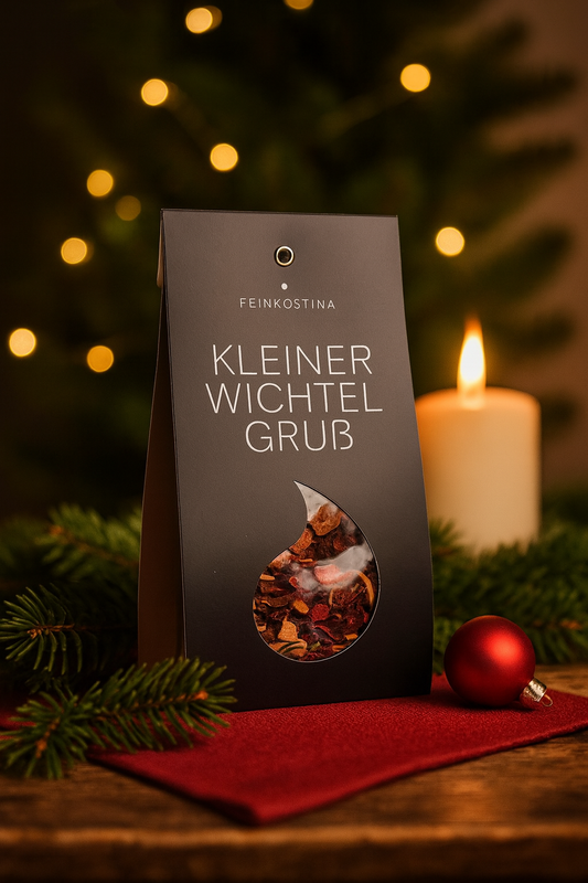 Kleiner Wichtelgruß – Omas Beerentrunk Früchtetee