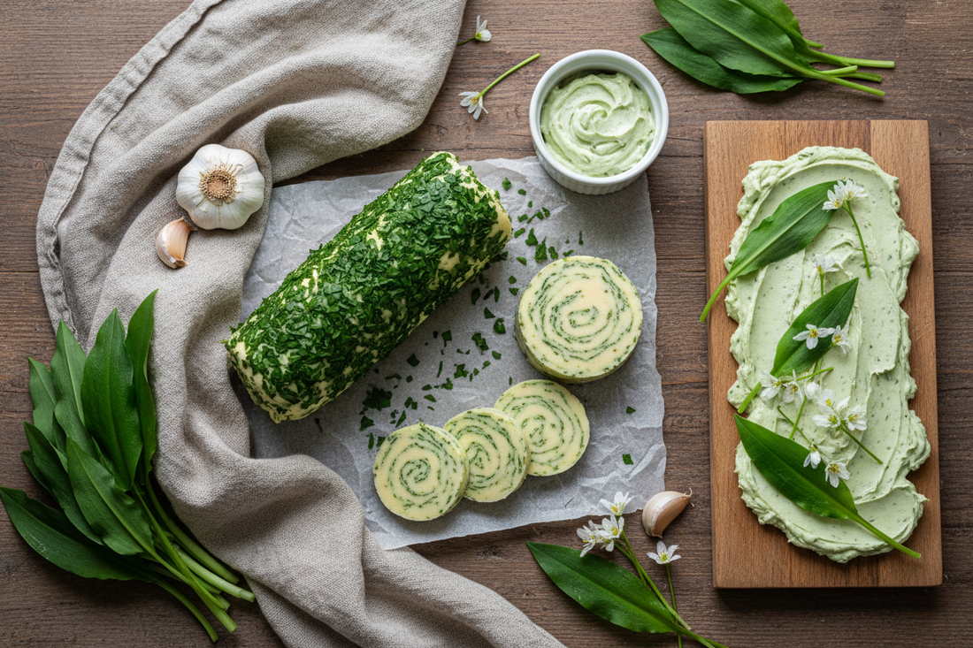 Bärlauchbutter Deluxe – 6 raffinierte Varianten mit echtem Wow-Faktor