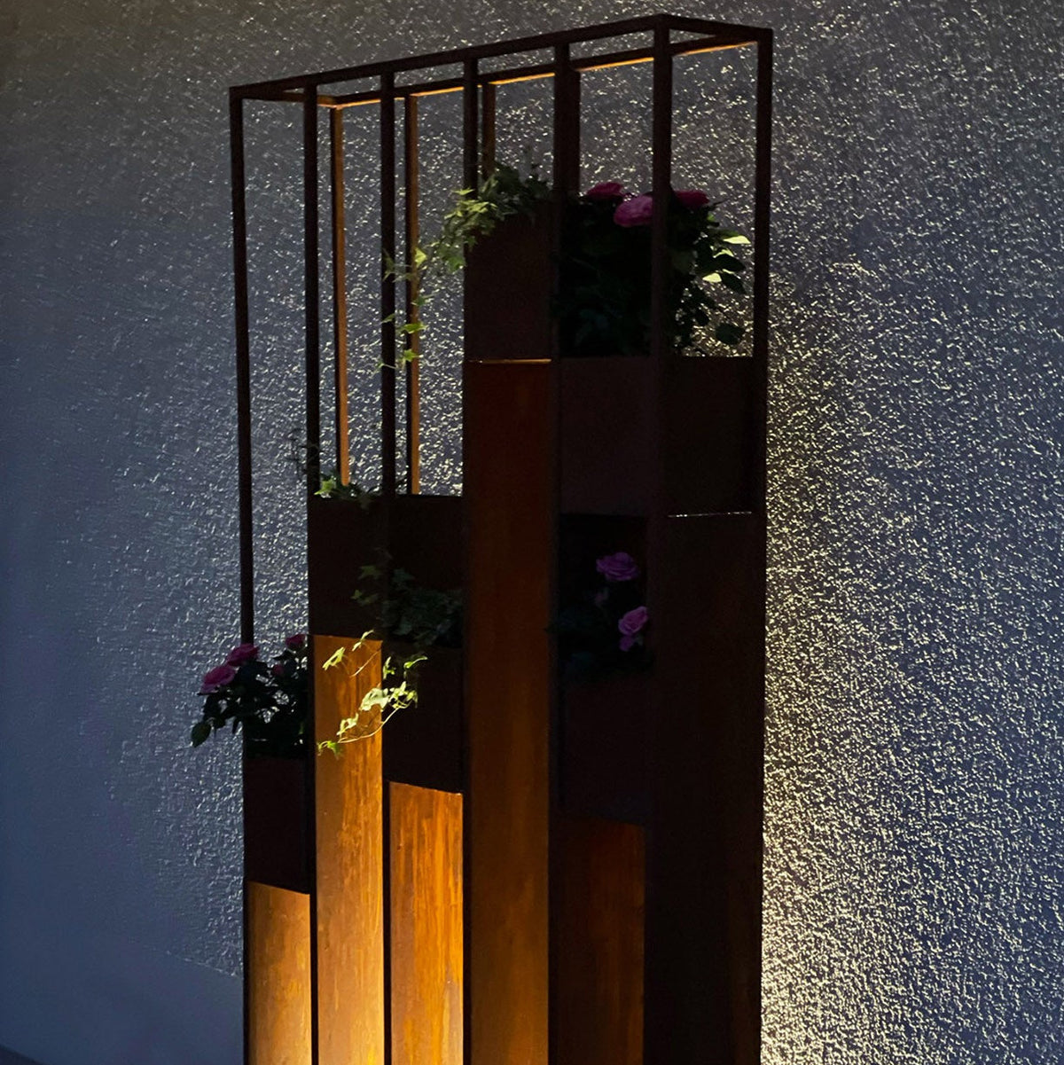 Pflanzregal Lazise, 183 cm, mit herausnehmbaren Pflanztöpfen