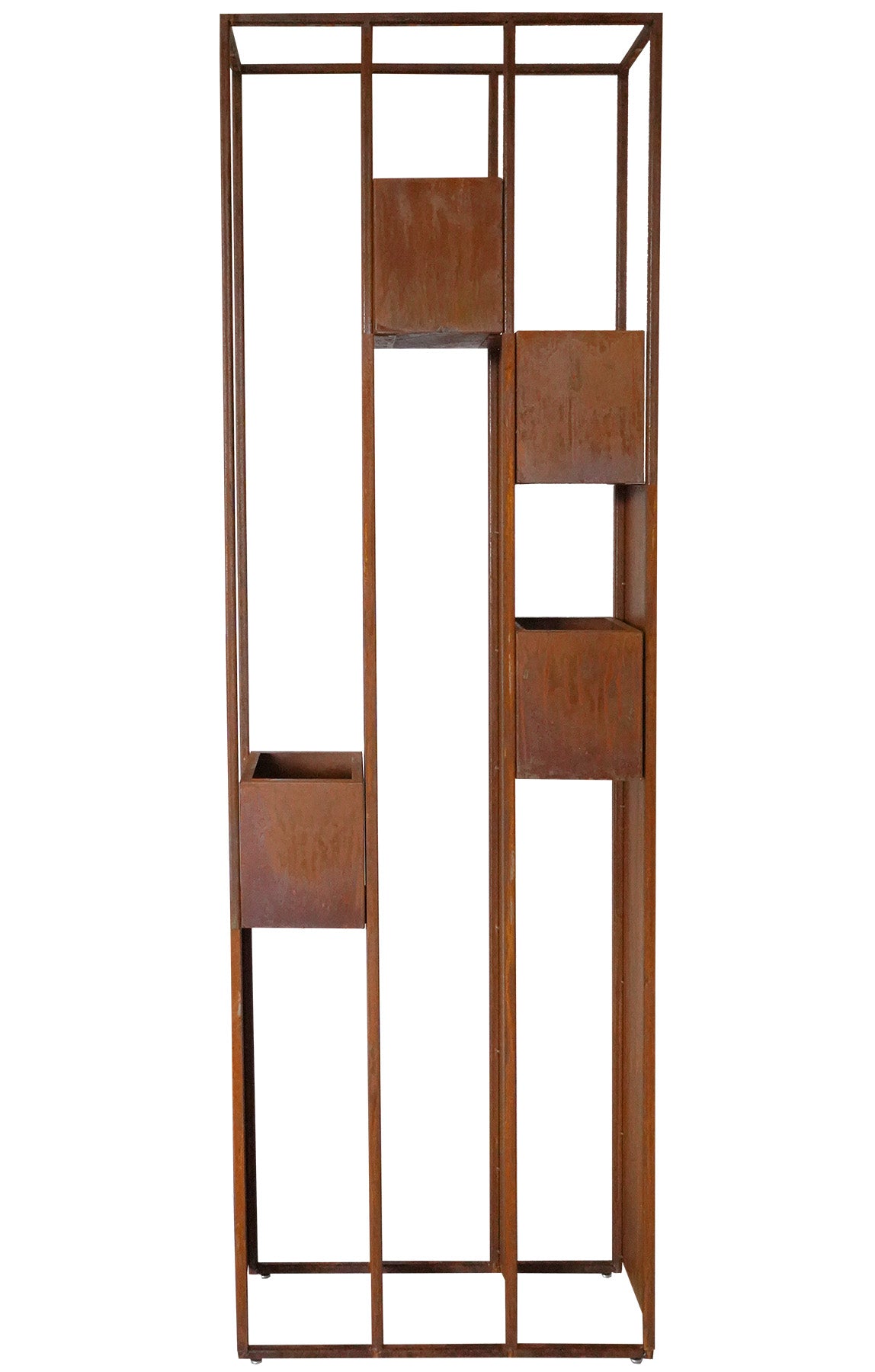 Pflanzregal Lazise, 183 cm, mit 4 Pflanztöpfen