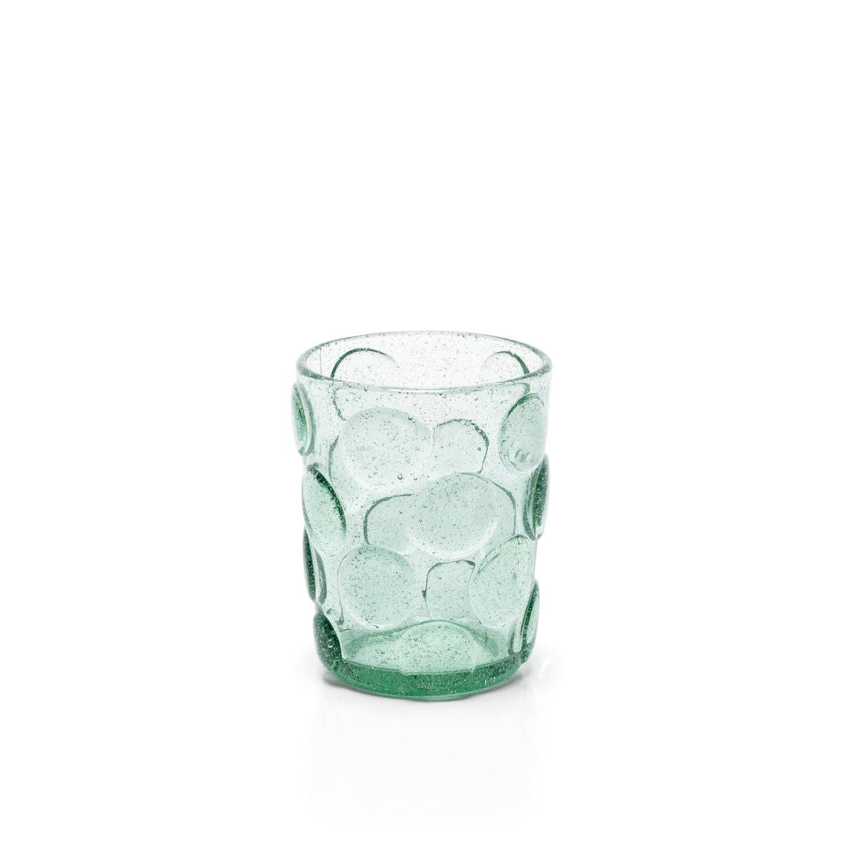 Das gefrostete Punkt-Wasserglas - Aqua