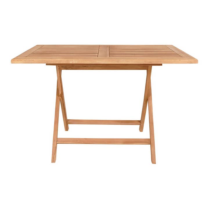 Oviedo Teak Esstisch - Esstisch aus Teak 120x80xh75cm