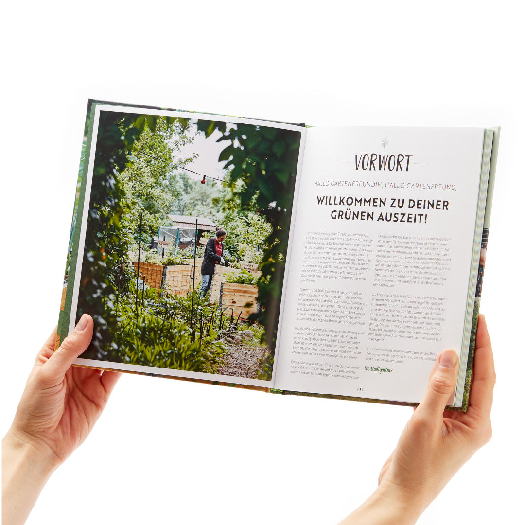 Buch "Mit dem Hochbeet durchs Jahr"