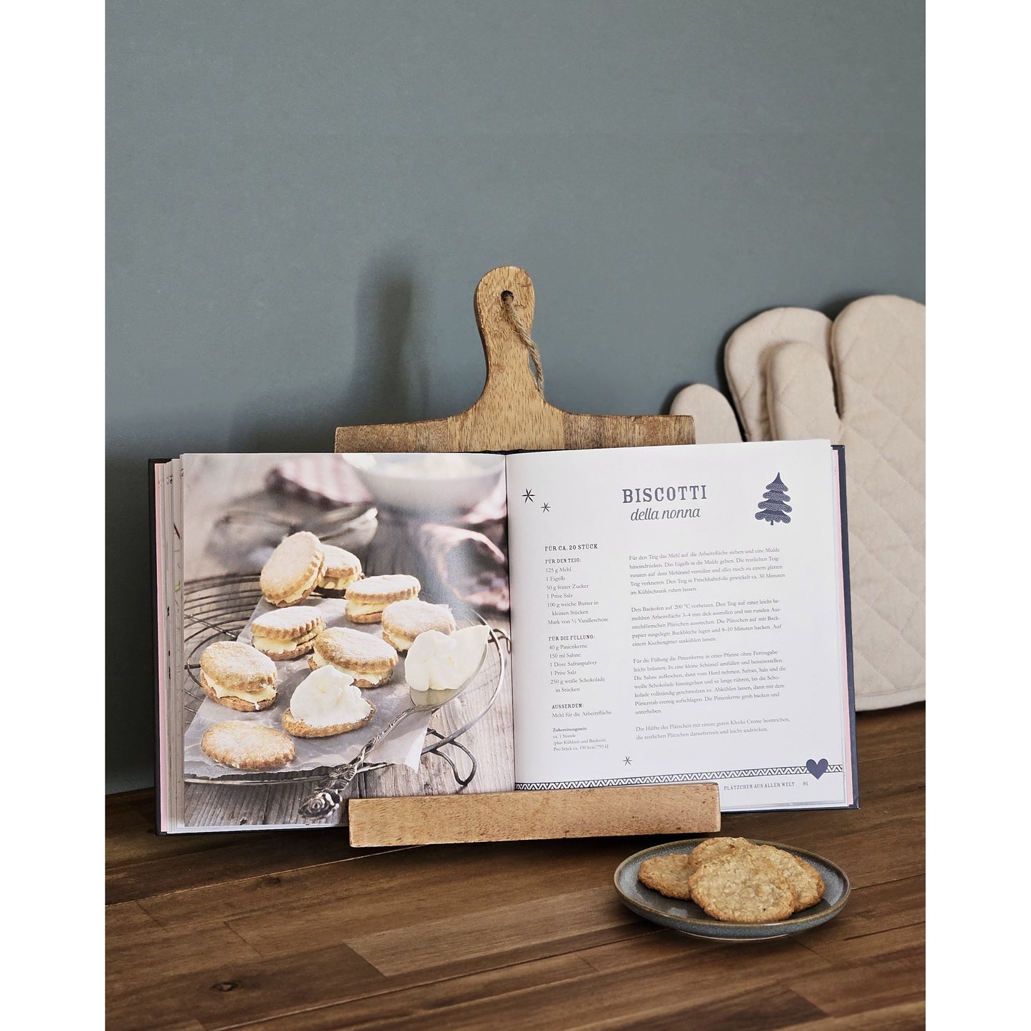 Kochbuchständer Rezepthalter Tablethalter Ständer Kochbuchhalter Buchständer