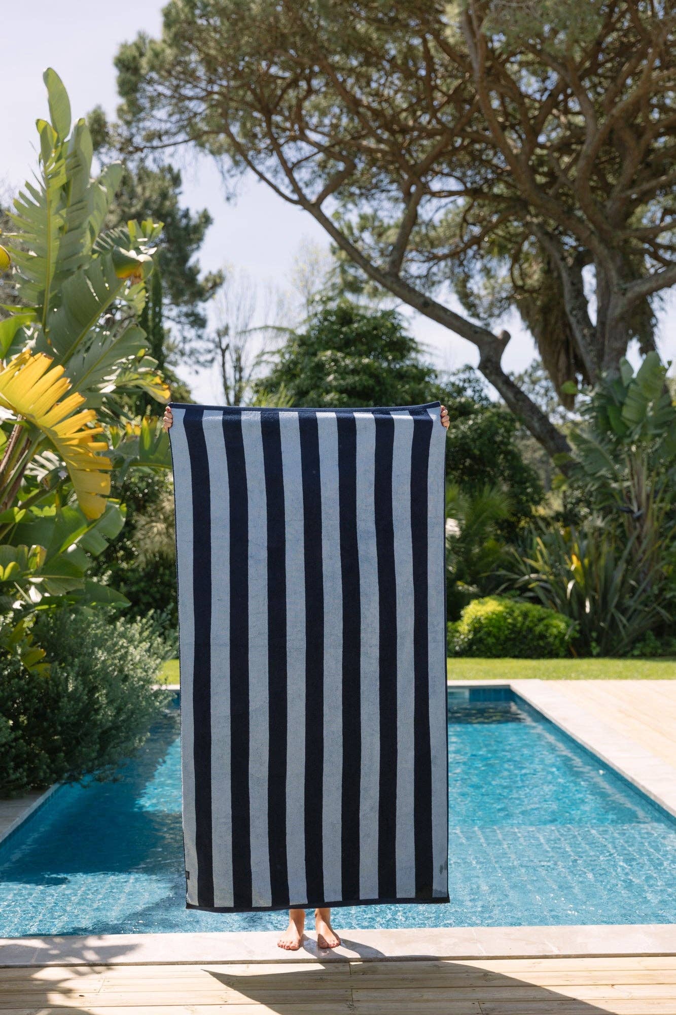 Pena Strandtuch Navy Blue – 100 × 180 cm