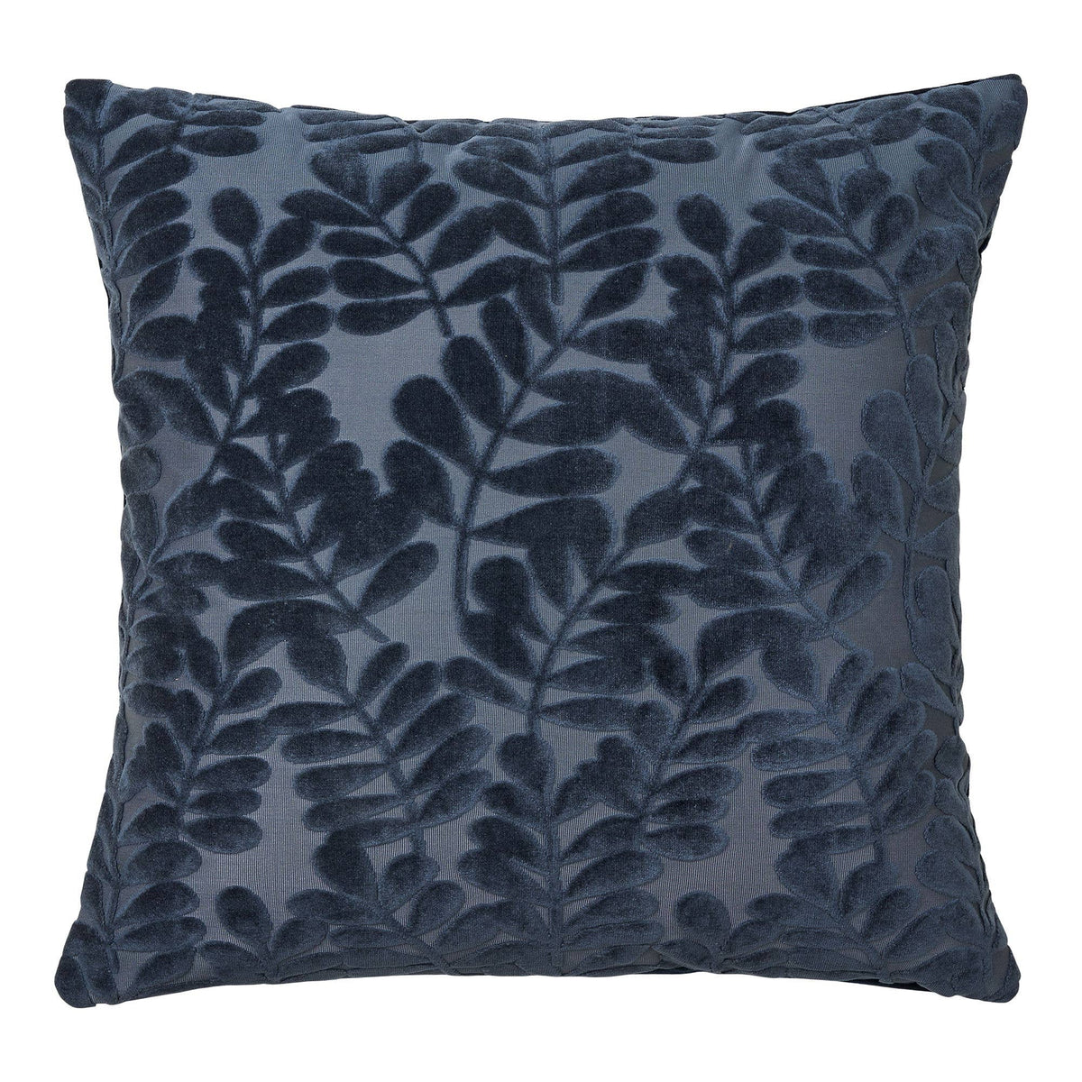 Yona Dekokissen, Blau mit Muster, 45 × 45 cm
