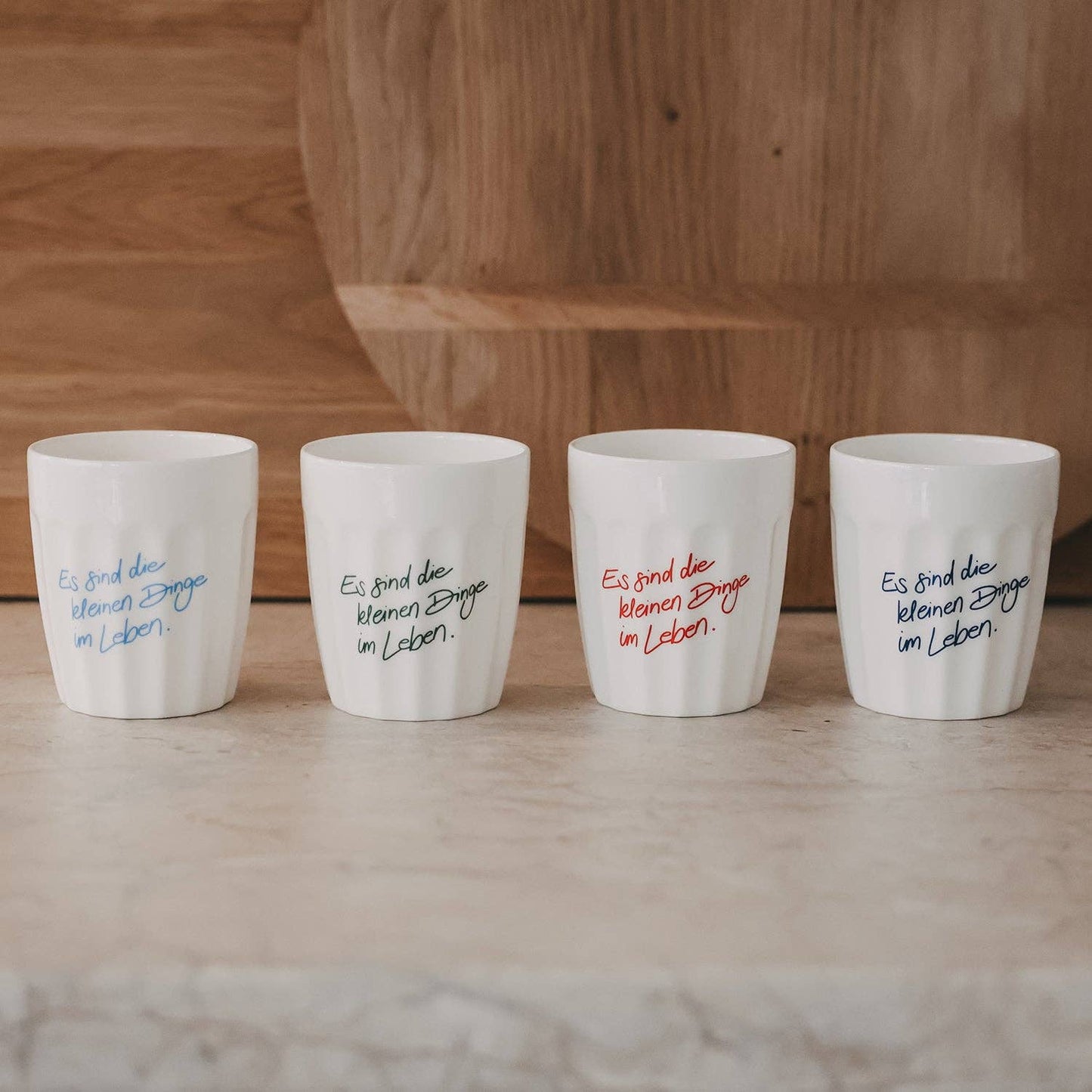 Becher Kleine Dinge dunkelblau (VE = 4 Stk.)