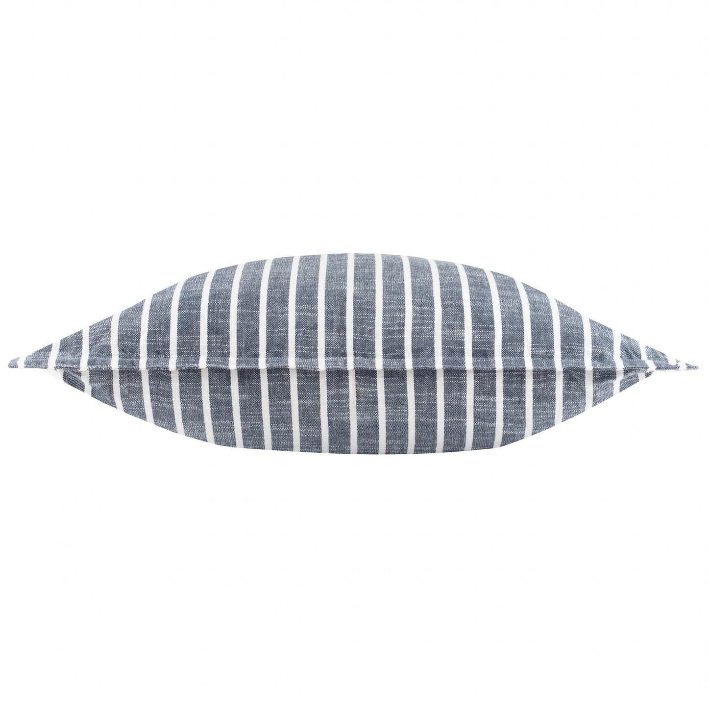 Hessle Streifen Outdoor-Kissen Marineblau – 45 × 45 cm