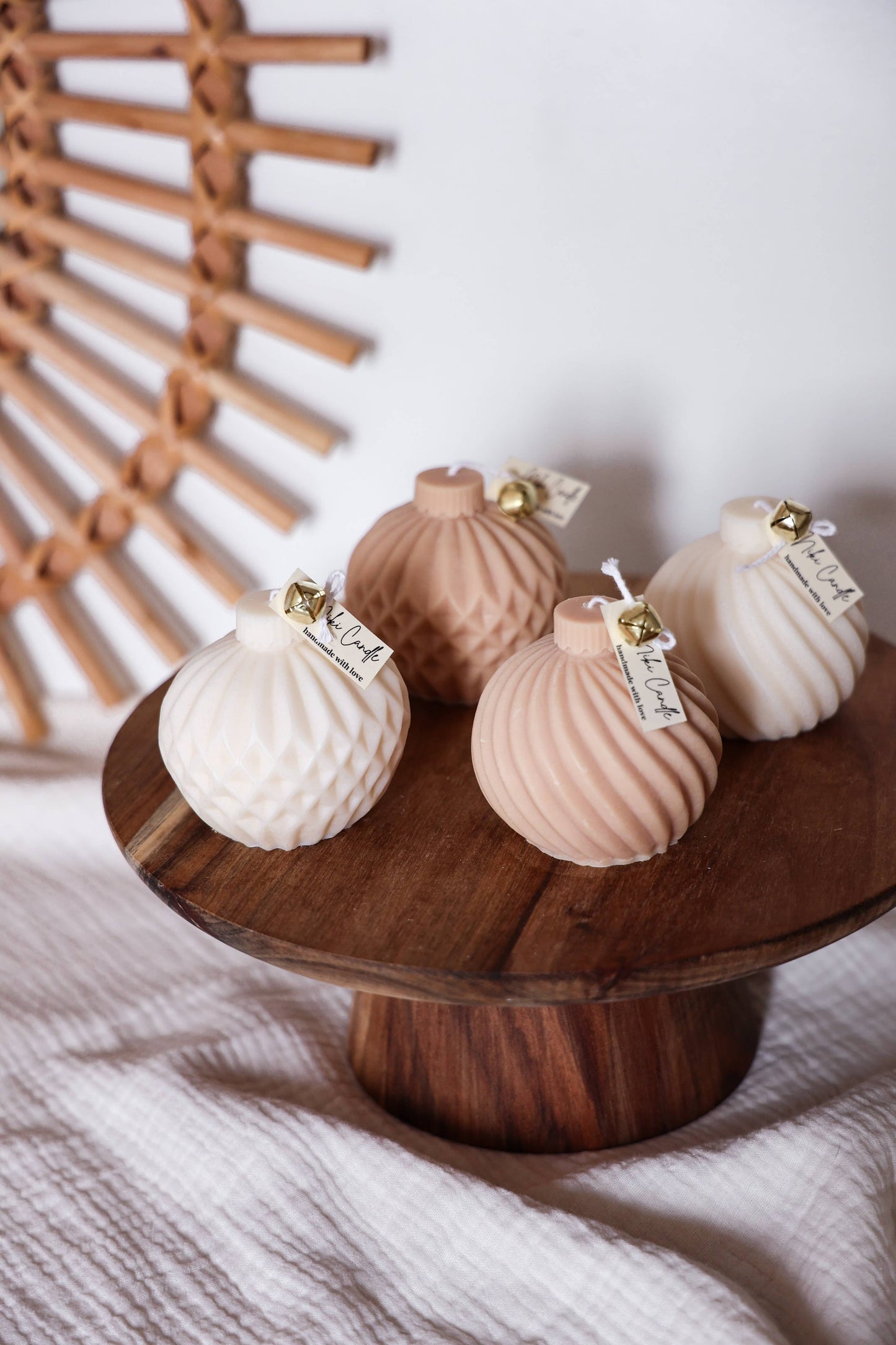 Weihnachtskugel Kerze Klassisch