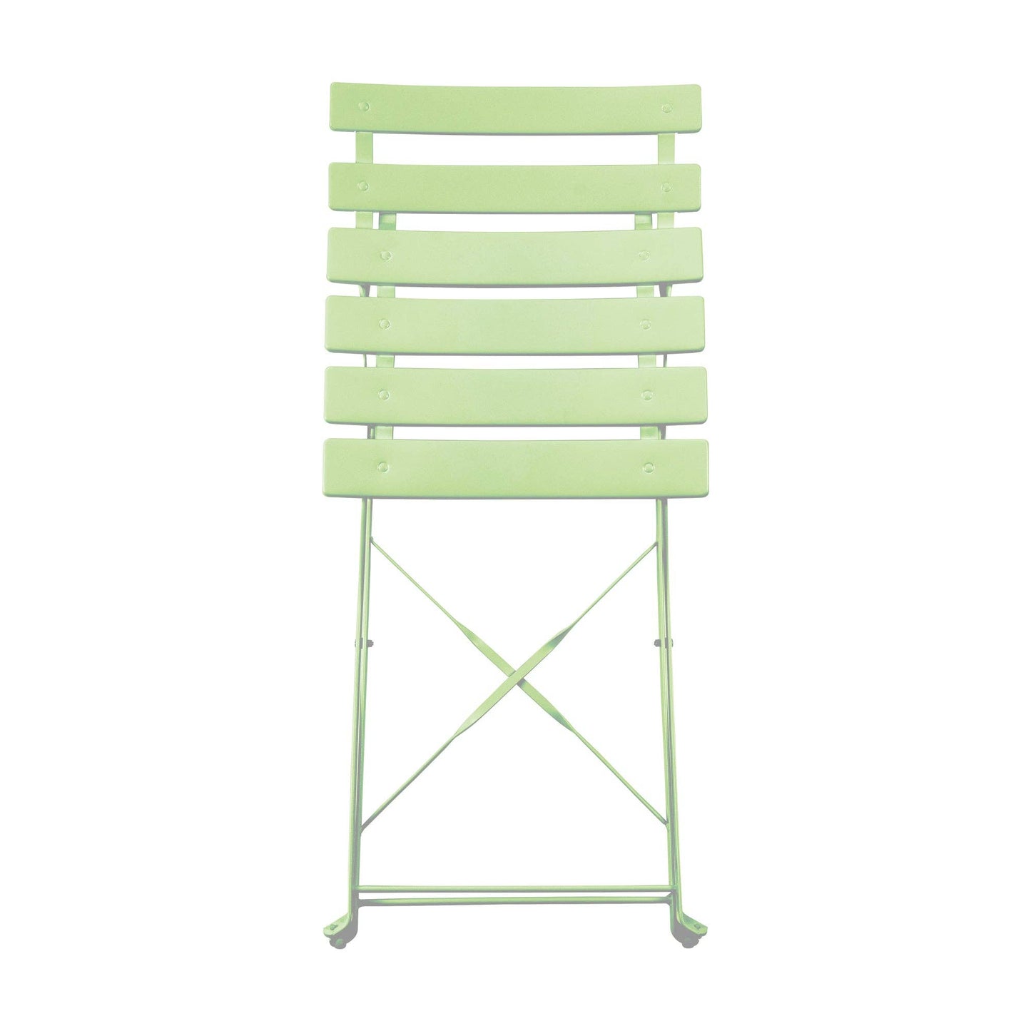 2-Sitzer Sussex Bistro-Set – rund: Gelb