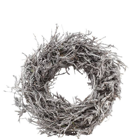 Natur Kranz Jaron, D45cm, H10cm, Innen D20cm, Fros