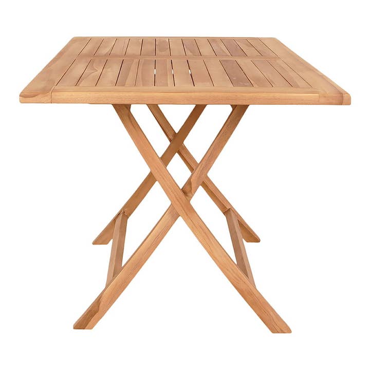 Oviedo Teak Esstisch - Esstisch aus Teak 120x80xh75cm