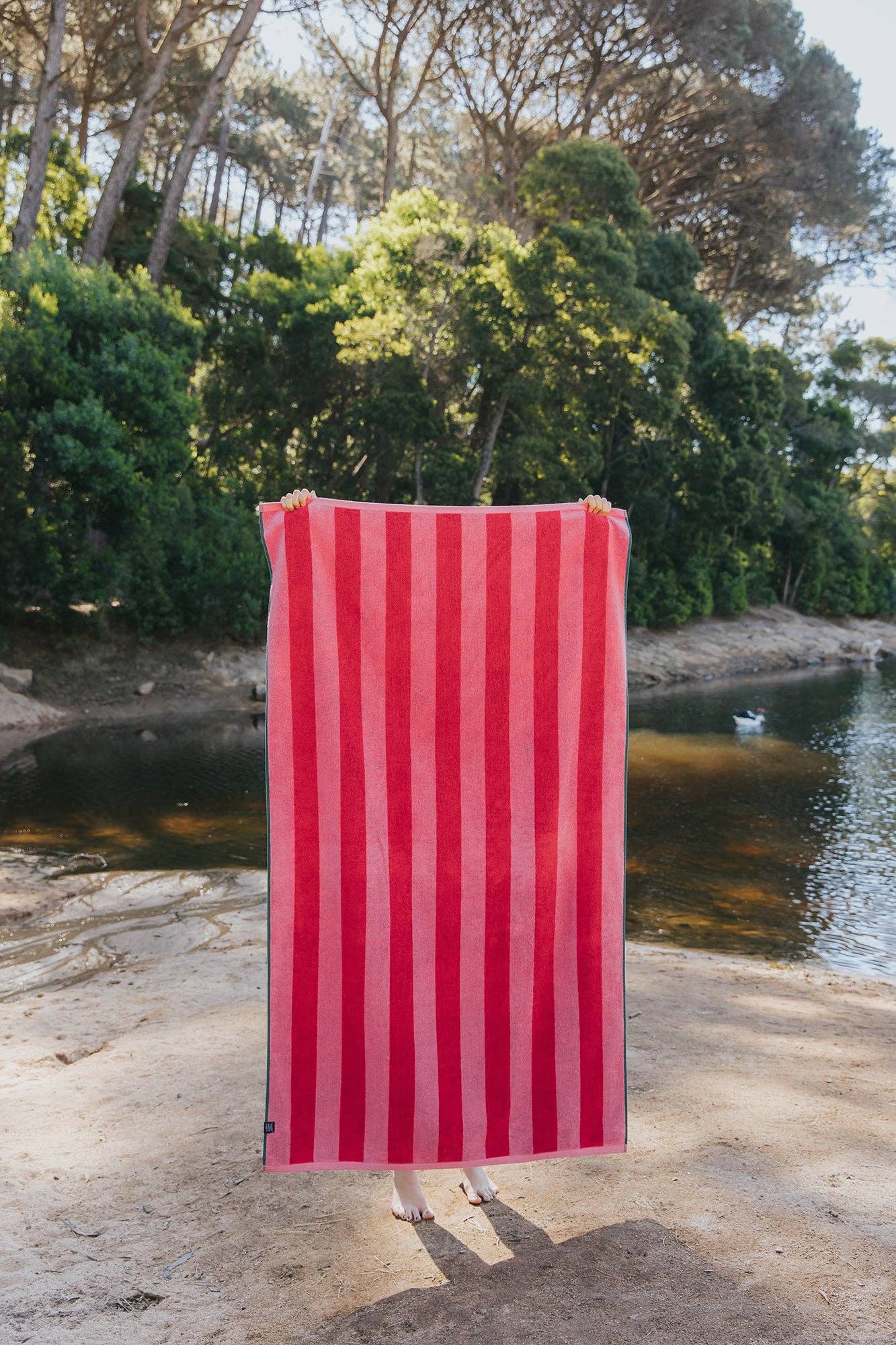 Pena Strandtuch Rosa – 100 × 180 cm