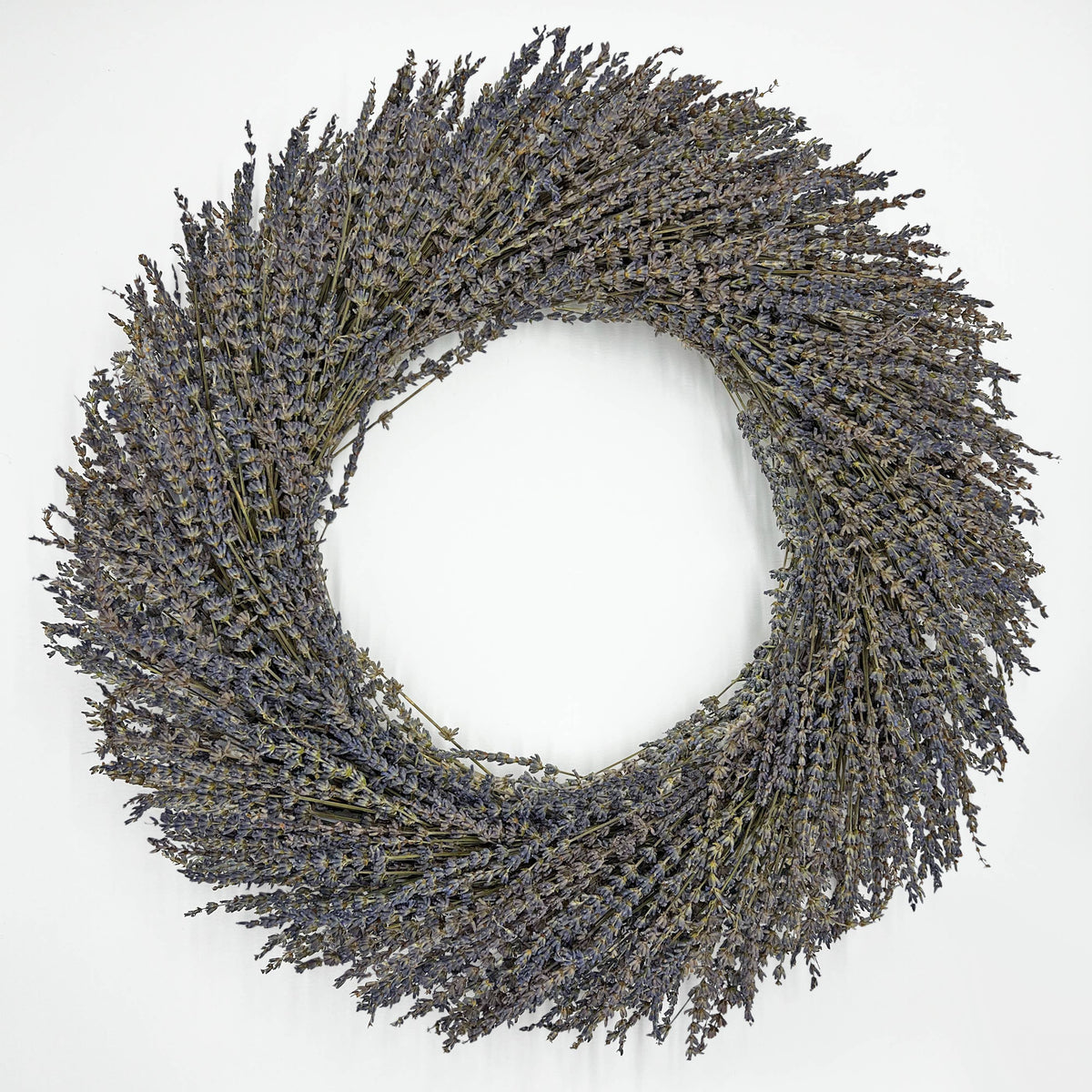 Lavendelkranz, getrockneter Lavendel, Ø 53 cm, handgefertigt