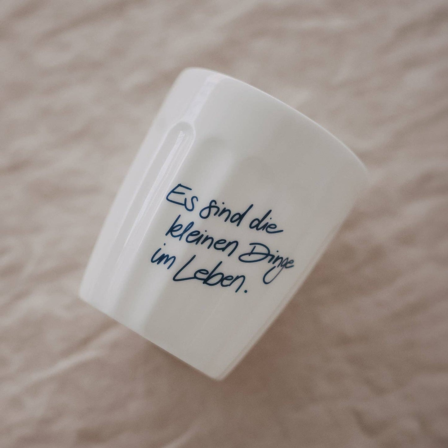 Becher Kleine Dinge dunkelblau (VE = 4 Stk.)