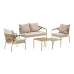 Abela Lounge-Set - Sand / Natur