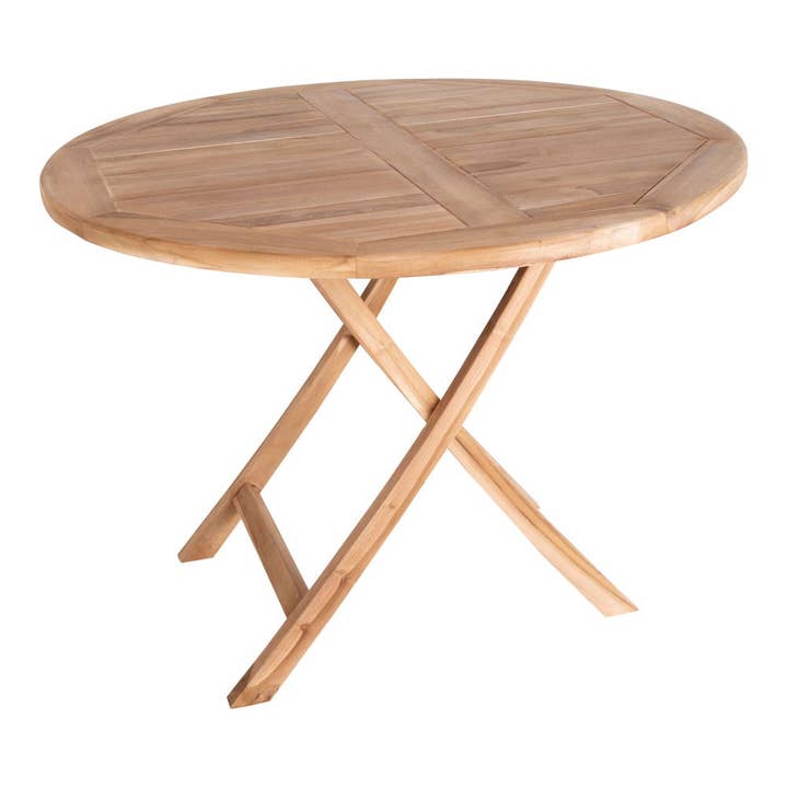 Oviedo Teak Esstisch - Esstisch aus Teak Ø100x75cm